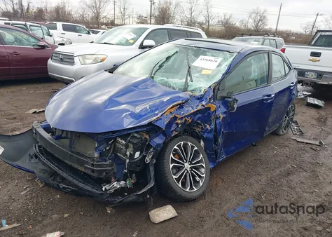 2014 Toyota Corolla S Plus z USA, uszkodzony, nr VIN 2T1BURHE2EC127511